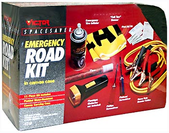 Victor Space Saver Emergency Road & Safety Kit